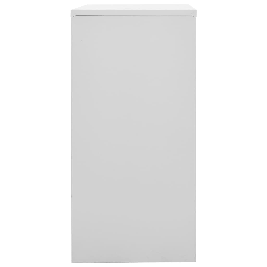 Φοριαμός Ανοιχτό Γκρι / Πράσινο 90 x 45 x 92,5 εκ. Ατσάλινος - Pakobazaar