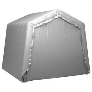 Τέντα Αποθήκευσης Γκρι 240 x 240 εκ. από Ατσάλι - PAKOBAZAAR