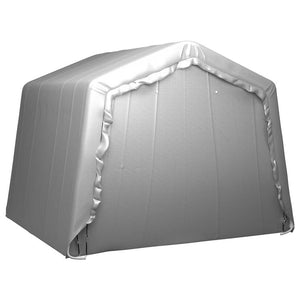 Τέντα Αποθήκευσης Γκρι 300 x 300 εκ. Ατσάλινη - PAKOBAZAAR