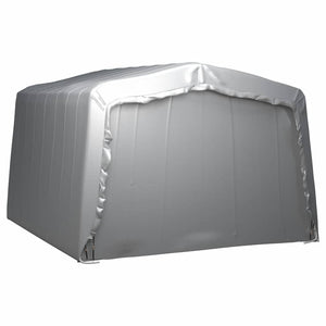 Τέντα Αποθήκευσης Γκρι 370 x 370 εκ. Ατσάλινη - PAKOBAZAAR