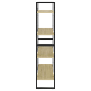 Βιβλιοθήκη με 4 Ράφια Sonoma Δρυς 80x30x140 εκ. από Επεξ. Ξύλο