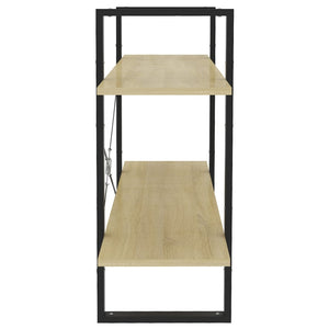 Βιβλιοθήκη με 2 Ράφια Sonoma Δρυς 100 x 30 x 70 εκ. Επεξ. Ξύλο