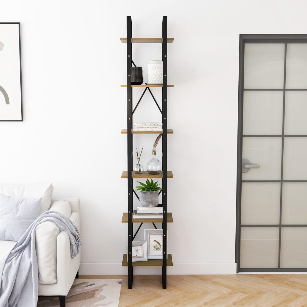 Ραφιέρα 40 x 30 x 210 εκ. από Μασίφ Ξύλο Πεύκου