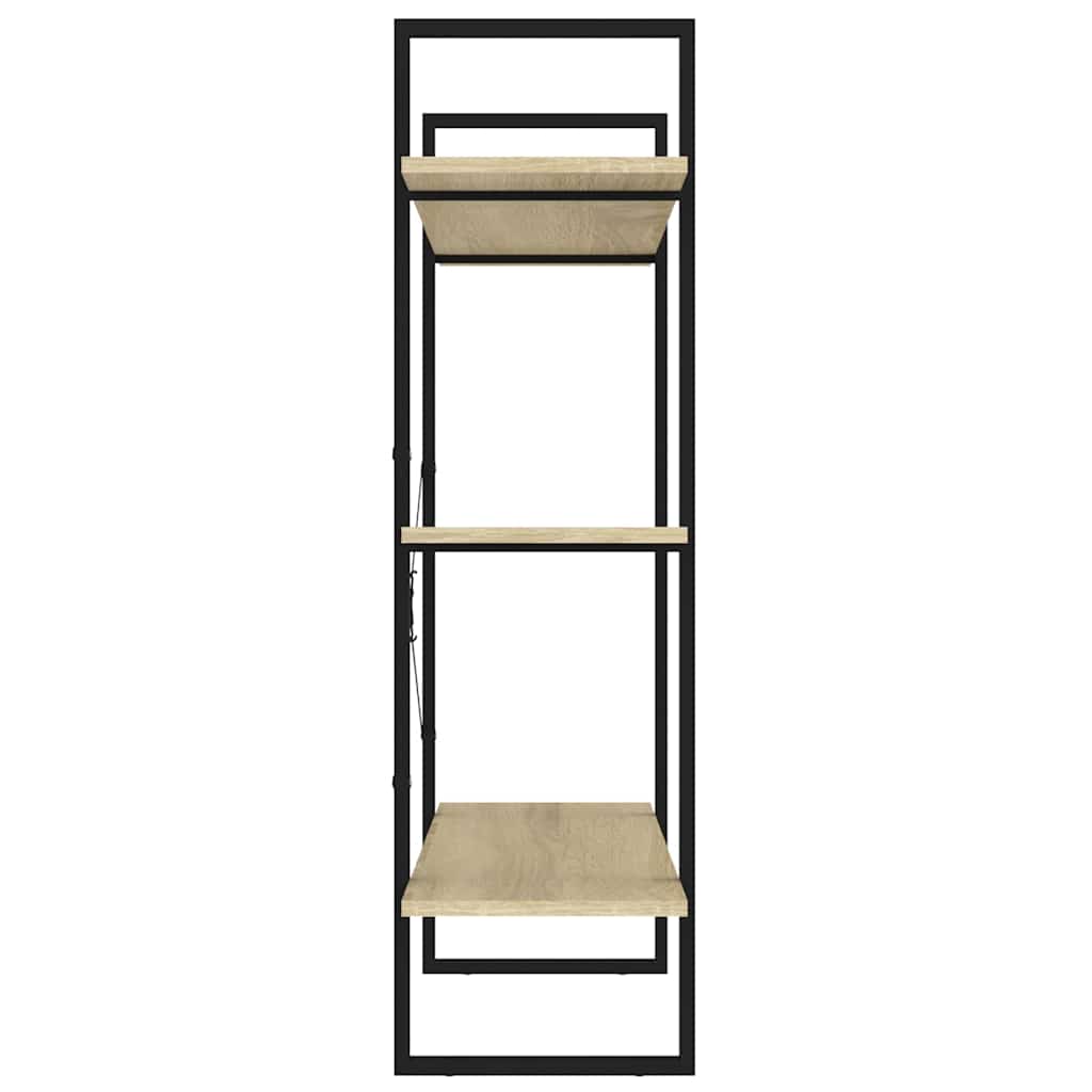 Βιβλιοθήκη Χρώμα Sonoma Δρυς 100 x 30 x 105 εκ. από Επεξ. Ξύλο