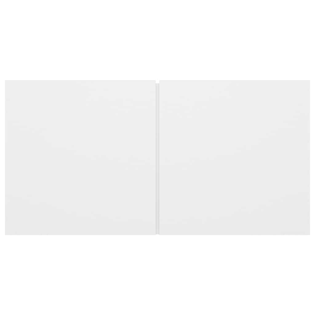 Έπιπλα Τηλεόρασης Σετ 3 Τεμαχίων Λευκό από Επεξ. Ξύλο - PAKOBAZAAR