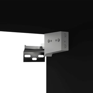 Έπιπλα Τηλεόρασης 4 τεμ. Μαύρα 100 x 30 x 30 εκ. Επεξ. Ξύλο - PAKOBAZAAR