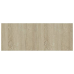 Έπιπλα Τηλεόρασης 4 τεμ. Sonoma Δρυς 80x30x30 εκ. Επεξ. Ξύλο - PAKOBAZAAR