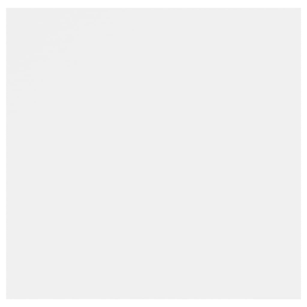 Κομοδίνα 2 Τεμαχίων Λευκά 30,5 x 30 x 30 εκ. από Επεξ. Ξύλο - PAKOBAZAAR