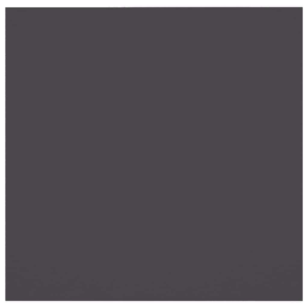 Κομοδίνα 2 Τεμαχίων Γκρι 30,5 x 30 x 30 εκ. από Επεξ. Ξύλο - PAKOBAZAAR