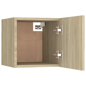 Κομοδίνο Sonoma Δρυς 30,5 x 30 x 30 εκ. από Επεξ. Ξύλο - PAKOBAZAAR