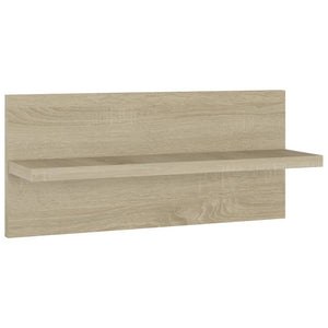 Ραφιέρες Τοίχου 2 τεμ. Sonoma Δρυς 40x11,5x18 εκ. Μοριοσανίδα