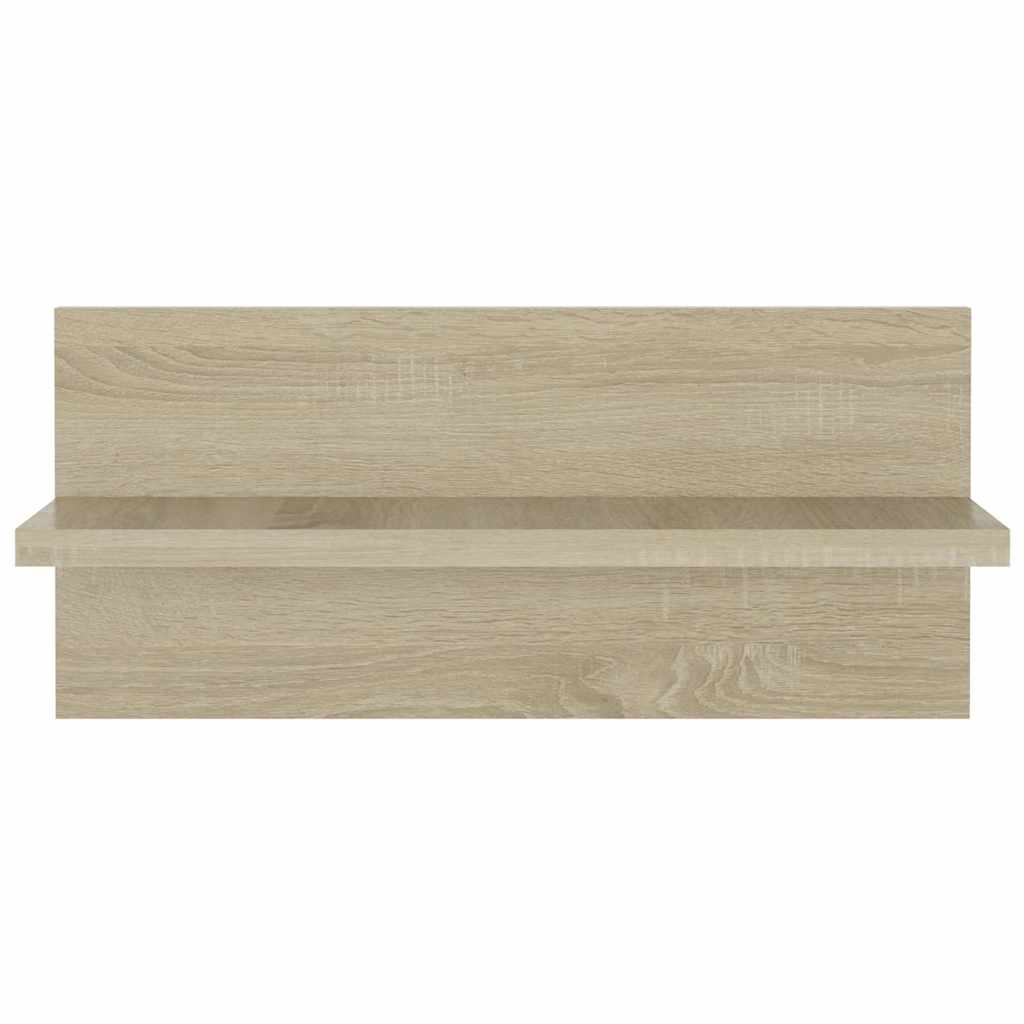 Ραφιέρες Τοίχου 4 τεμ. Sonoma Δρυς 40x11,5x18 εκ. Μοριοσανίδα