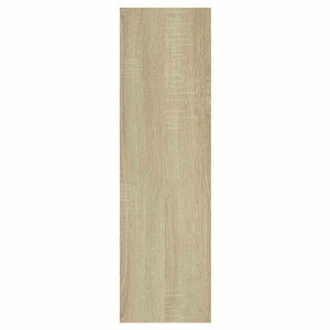 Ραφιέρα Τοίχου Λευκή/Sonoma Δρυς 75x16x55 εκ.από Επεξ. Ξύλο