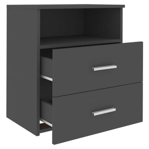 Κομοδίνο Γκρι 50 x 32 x 60 εκ.