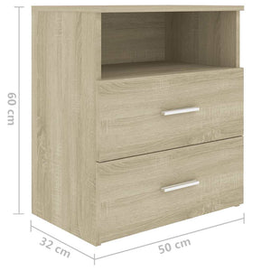 Κομοδίνο Sonoma Δρυς 50 x 32 x 60 εκ. - Pakobazaar