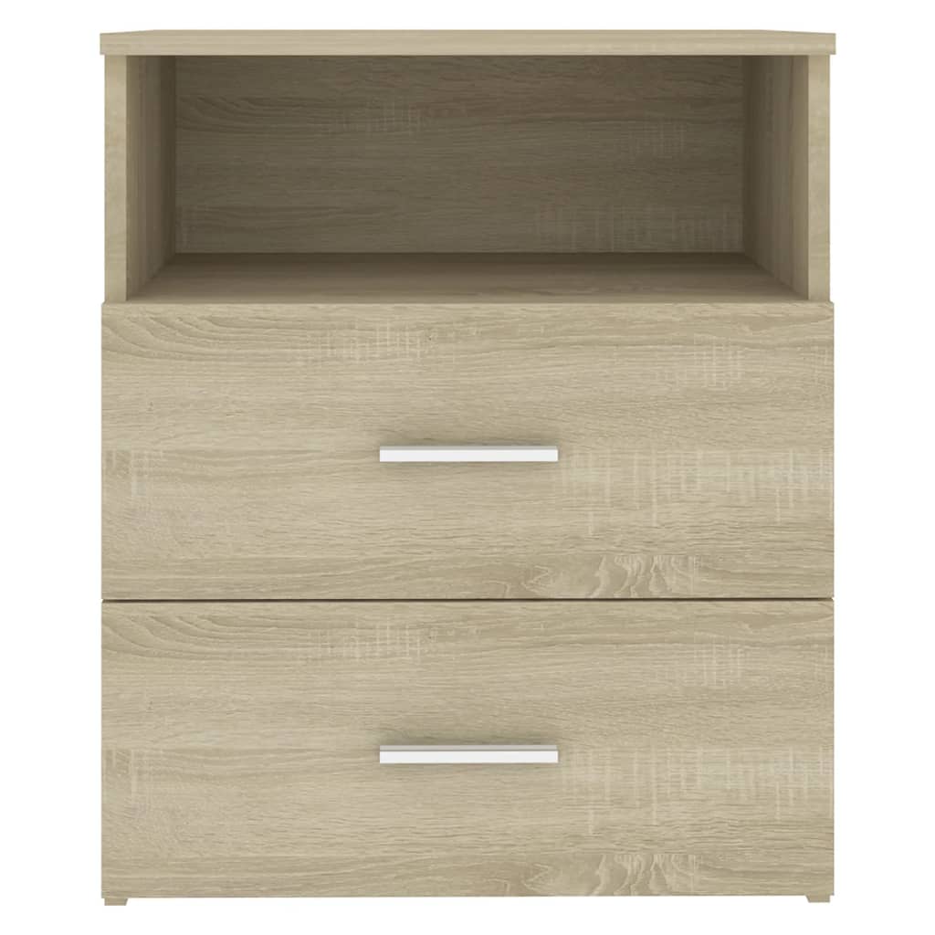 Κομοδίνα 2 τεμ. Sonoma Δρυς 50 x 32 x 60 εκ. - Pakobazaar