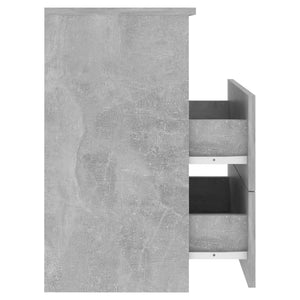 Κομοδίνο Γκρι Σκυροδέματος 50 x 32 x 60 εκ.