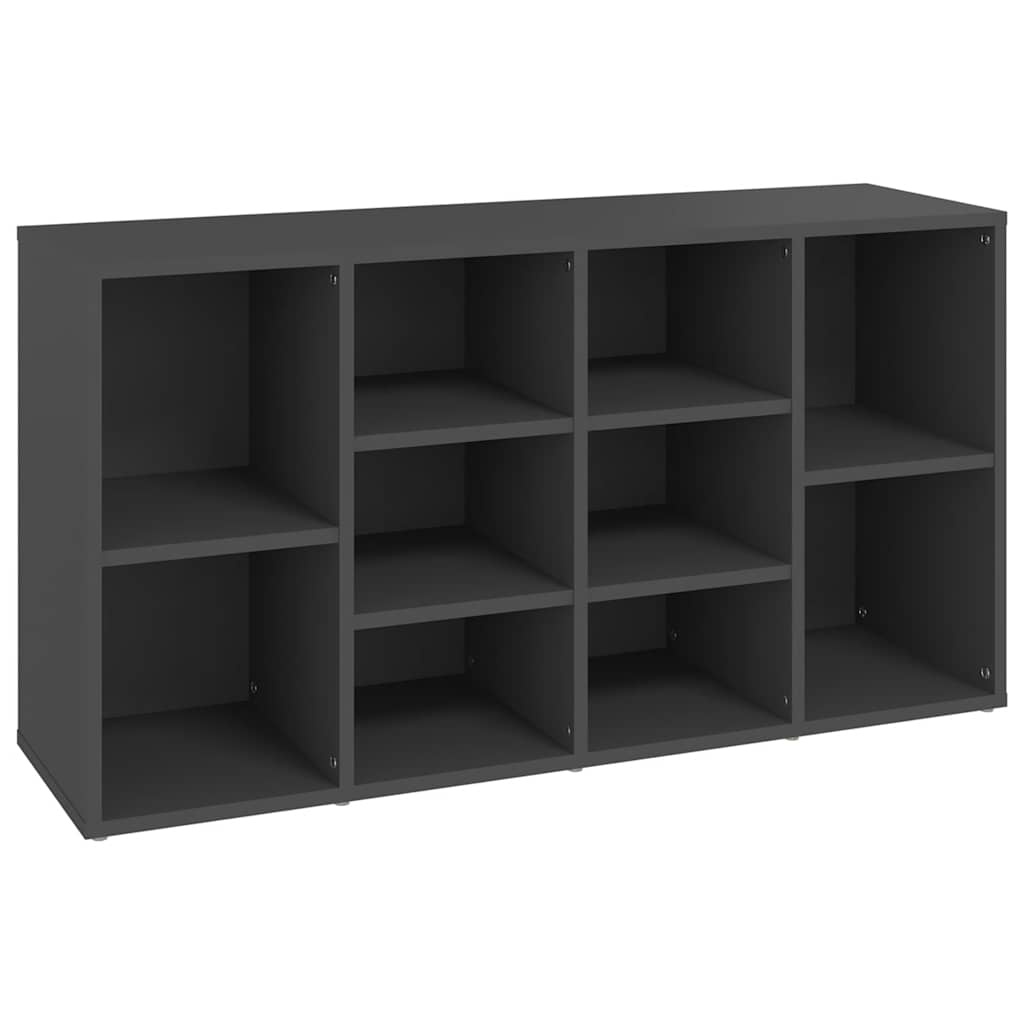 Παπουτσοθήκη Γκρι 103 x 30 x 55 εκ. από Μοριοσανίδα