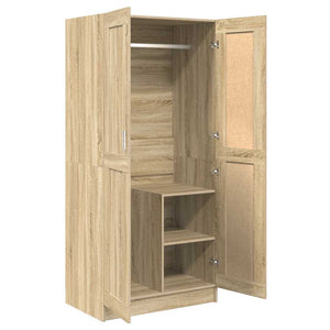 Ντουλάπα Sonoma Δρυς 82,5 x 51,5 x 180 εκ. από Επεξ. Ξύλο - Pakobazaar