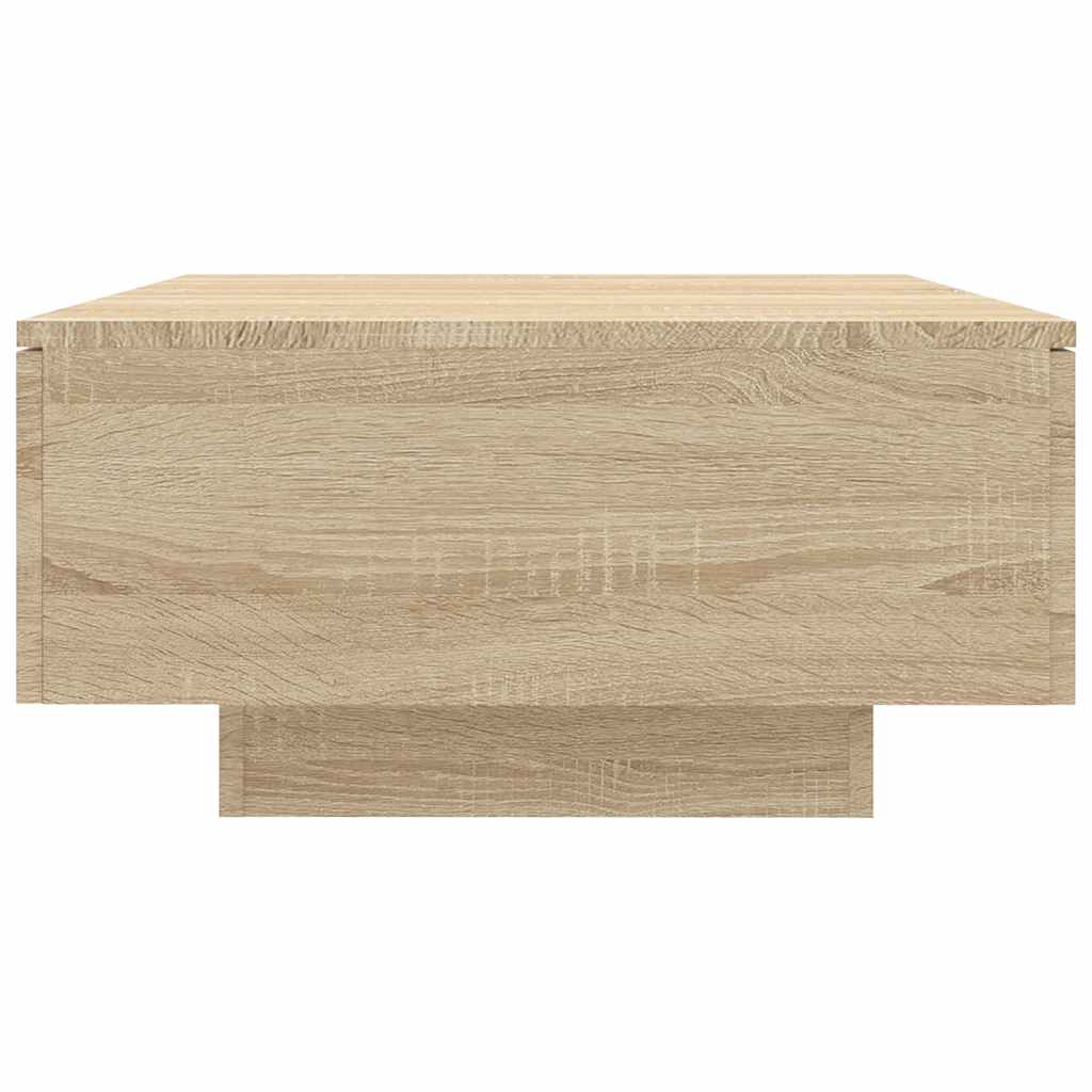Τραπεζάκι Σαλονιού Sonoma Δρυς 90 x 60 x 31 εκ. από Επεξ. Ξύλο - Pakobazaar