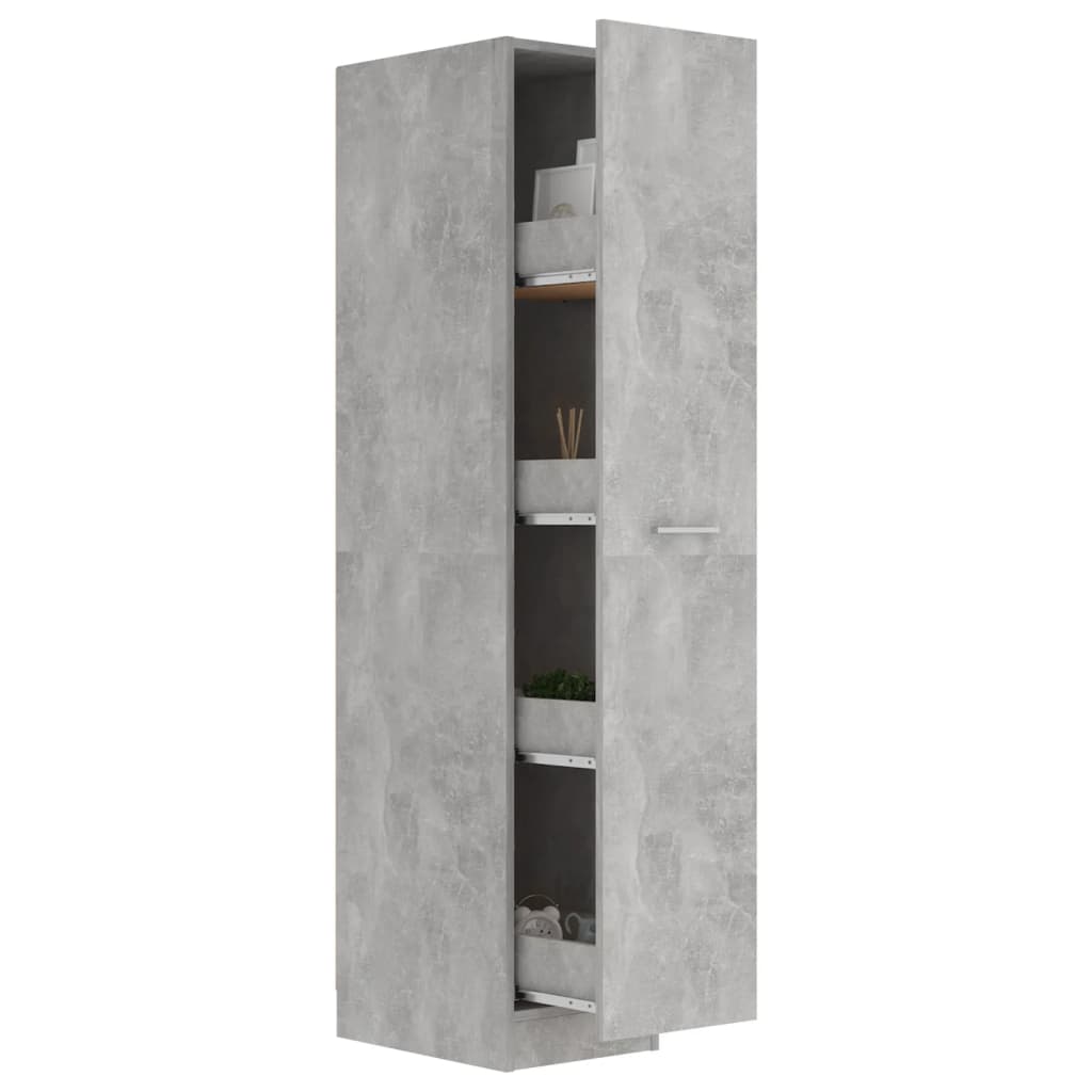 Συρταριέρα Γενικής Χρήσης Γκρι Σκυρ.30x42,5x150 εκ. Επεξ. Ξύλο