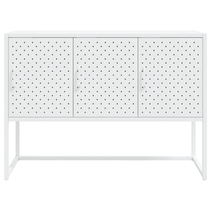 Μπουφές Λευκός 105 x 35 x 75 εκ. από Ατσάλι - Pakobazaar