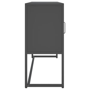 Μπουφές Ανθρακί 105 x 35 x 75 εκ. από Ατσάλι