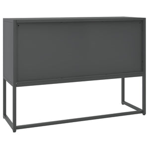 Μπουφές Ανθρακί 105 x 35 x 75 εκ. από Ατσάλι