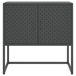 Μπουφές Ανθρακί 75 x 35 x 75 εκ. από Ατσάλι - Pakobazaar