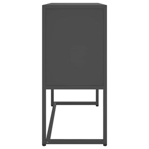Μπουφές Ανθρακί 75 x 35 x 75 εκ. από Ατσάλι - Pakobazaar