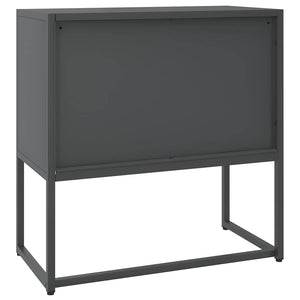 Μπουφές Ανθρακί 75 x 35 x 75 εκ. από Ατσάλι - Pakobazaar