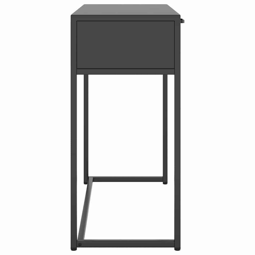 Τραπέζι Κονσόλα Ανθρακί 75 x 35 x 75 εκ. από Ατσάλι - Pakobazaar