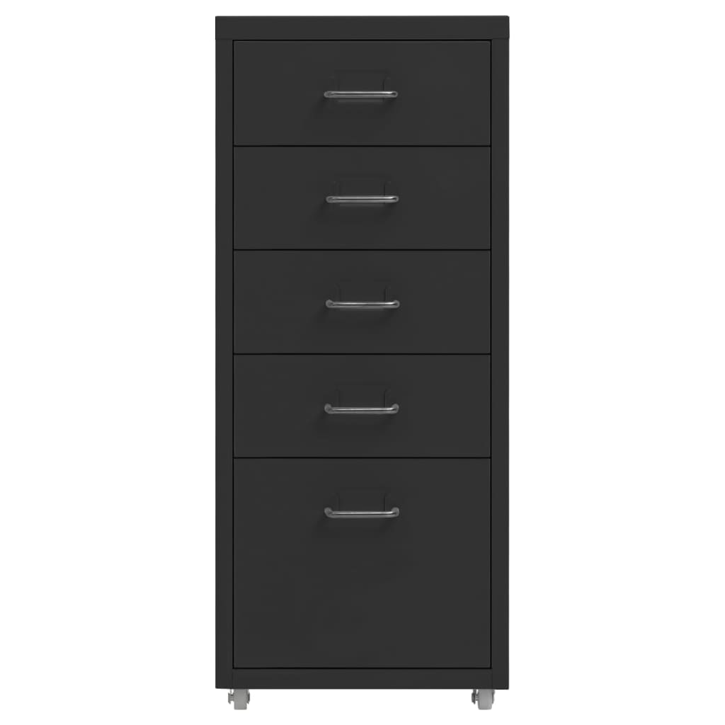 Αρχειοθήκη Φορητή Λευκή 28 x 41 x 69 εκ. Μεταλλική