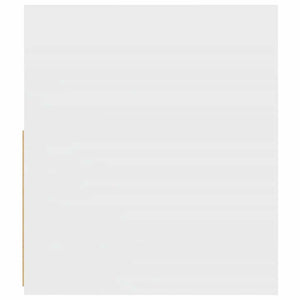 Κομοδίνα με LED 2 τεμ. Λευκό 60 x 35 x 40 εκ. - PAKOBAZAAR