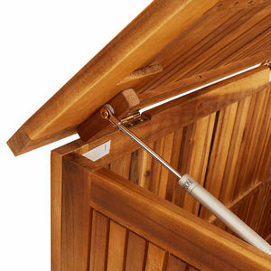Μπαούλο Αποθήκευσης Κήπου 175x80x75 εκ. από Μασίφ Ξύλο Ακακίας