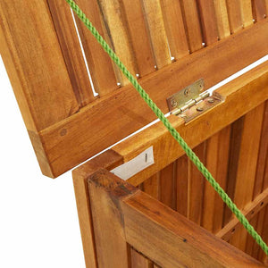 Μπαούλο Αποθήκευσης Κήπου 113x50x58 εκ. από Μασίφ Ξύλο Ακακίας