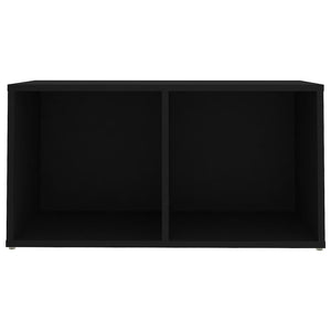 Έπιπλα Τηλεόρασης 2 τεμ. Μαύρα 72 x 35 x 36,5 εκ. Μοριοσανίδα