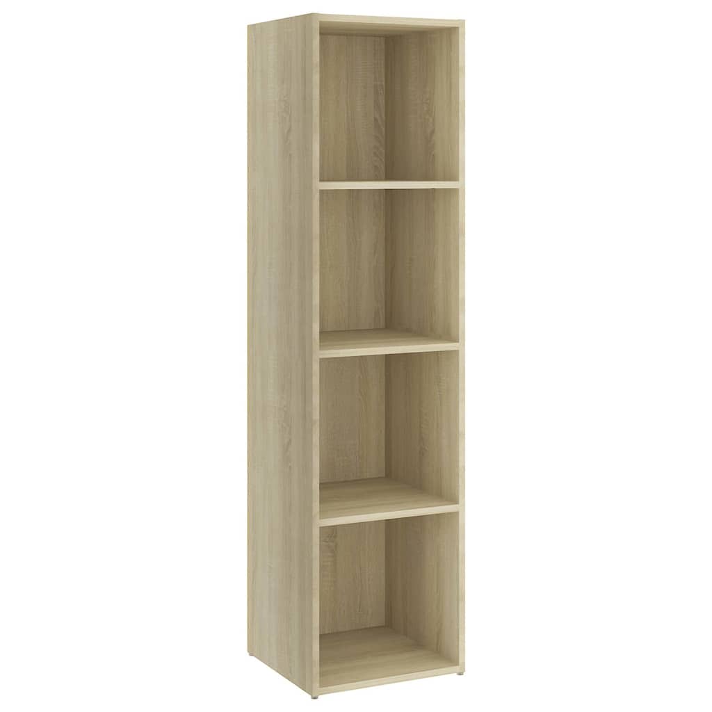 Έπιπλα Τηλεόρασης 2 τεμ Sonoma Δρυς 142,5x35x36,5εκ Μοριοσανίδα
