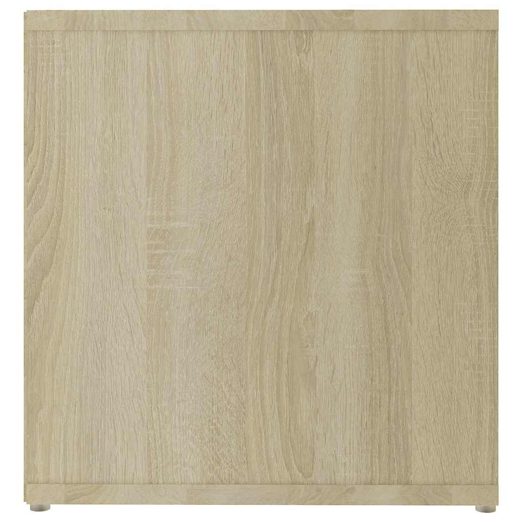 Έπιπλα Τηλεόρασης 2 τεμ Sonoma Δρυς 142,5x35x36,5εκ Μοριοσανίδα