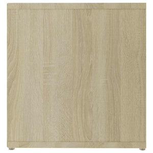 Έπιπλα Τηλεόρασης 2 τεμ Sonoma Δρυς 142,5x35x36,5εκ Μοριοσανίδα
