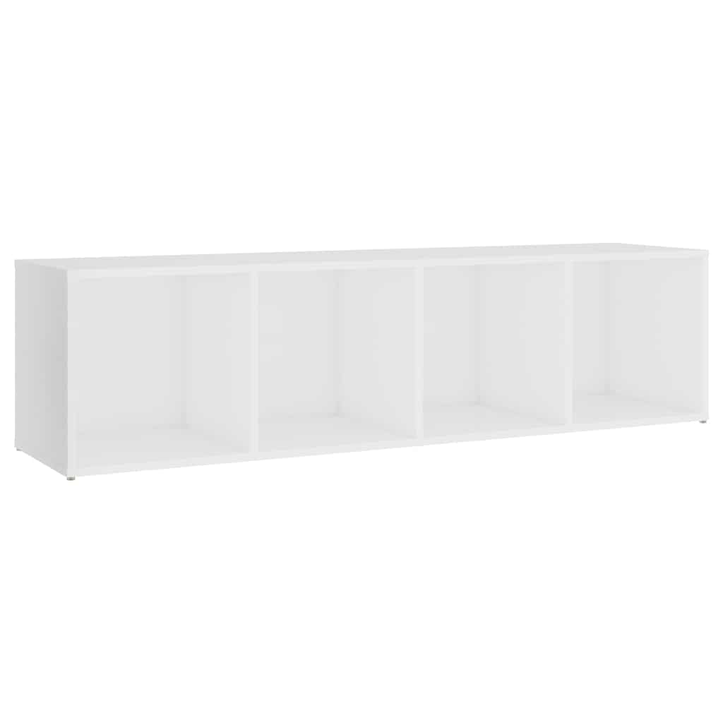 Έπιπλα Τηλεόρασης 3 τεμ. Λευκά 142,5 x 35 x 36,5 εκ Μοριοσανίδα - Pakobazaar