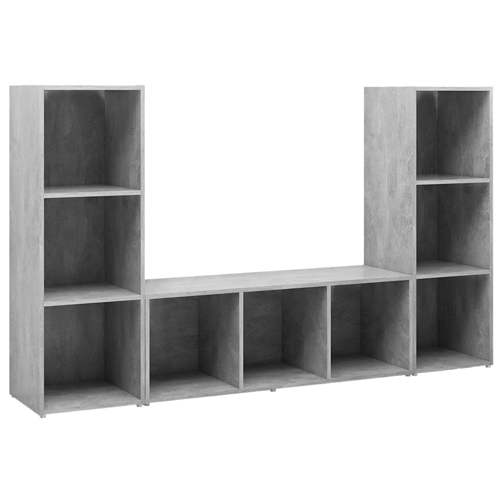 | Ντουλάπι TV | 3 pcs 37 x 35 x 107.5 εκ - PAKOBAZAAR
