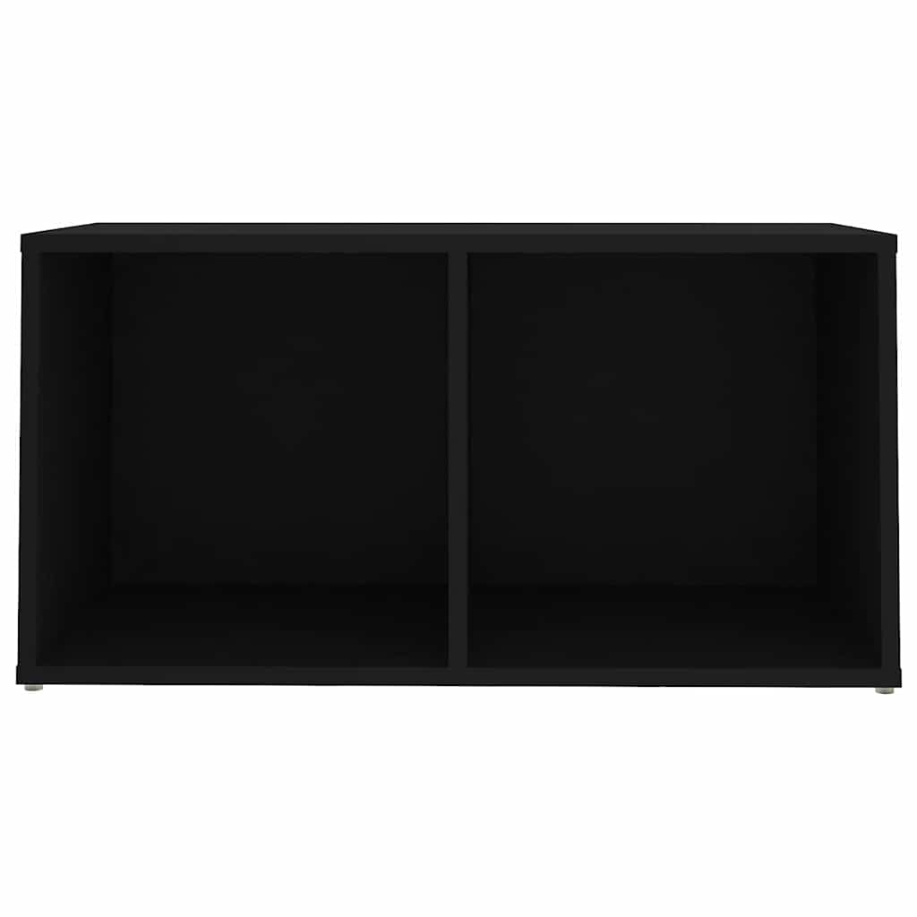 Έπιπλα Τηλεόρασης 4 τεμ. Μαύρα 72 x 35 x 36,5 εκ. Μοριοσανίδα