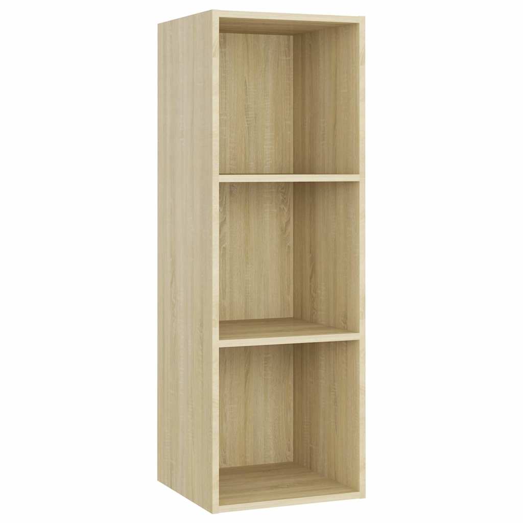 Έπιπλα Τηλεόρασης 4 τεμ. Sonoma Δρυς 107x35x37 εκ. Μοριοσανίδα