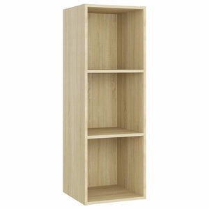 Έπιπλα Τηλεόρασης 4 τεμ. Sonoma Δρυς 107x35x37 εκ. Μοριοσανίδα