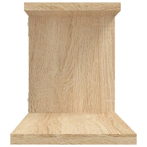 Ράφι Τηλεόρασης Επιτοίχιο Sonoma Δρυς 125x18x23 εκ. Επεξ. Ξύλο