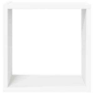 Ράφια Κύβοι Τοίχου 2 τεμ. Λευκά 30 x 15 x 30 εκ. από MDF - Pakobazaar
