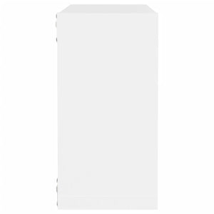 Ράφια Κύβοι Τοίχου 2 τεμ. Λευκά 30 x 15 x 30 εκ. από MDF - Pakobazaar