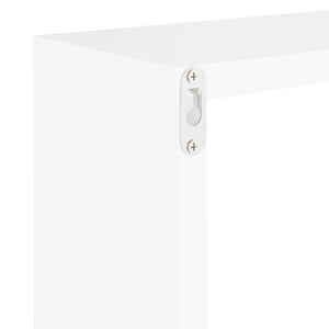 Ράφια Κύβοι Τοίχου 2 τεμ. Λευκά 30 x 15 x 30 εκ. από MDF - Pakobazaar