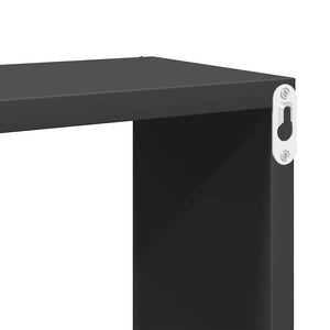 Ράφια Κύβοι Τοίχου 4 τεμ. Γκρι 30 x 15 x 30 εκ.